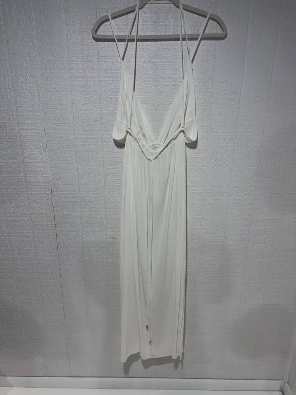 INDAH River Maxi Dress white cream size S/M - Picture 9 of 16
